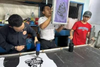 Pelatihan Keterampilan Warga Binaan Rutan Kelas 1 Bandung Kementerian Hukum dan HAM Jawa Barat, (Rabu, 3/5/2023)
