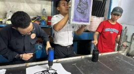 Pelatihan Keterampilan Warga Binaan Rutan Kelas 1 Bandung Kementerian Hukum dan HAM Jawa Barat, (Rabu, 3/5/2023) 