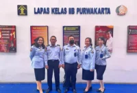Keterangan foto : permohonan pembuatan Litmas (Penelitian Kemasyarakatan) integrasi warga binaan oleh Lapas Purwakarta, Lima PK (Pembimbing Kemasyarakatan) Bapas Subang laksanakan wawancara kepada lima narapidana, Kamis (4/5/2023)