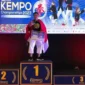 Keterangan foto : Atlit Kempo dari Rutan Kelas I Bandung, Helga, Kamis (4/5/2023)