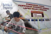 Lapas Cirebon Kembangkan Bakat Warga Binaan Dengan Memberikan Usaha Laundry, (Sabtu, 6/5/2013)