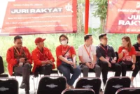 Keterangan foto : Sejumlah Bakal Caleg Partai Solidaritas Indonesia (PSI) untuk Provinsi DKI Jakarta, Sabtu (5/6/2023)