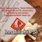 Keterangan foto : Poster tulisan Bacaleg PSI disebut banyak titipan, Sabtu (6/5/2023)