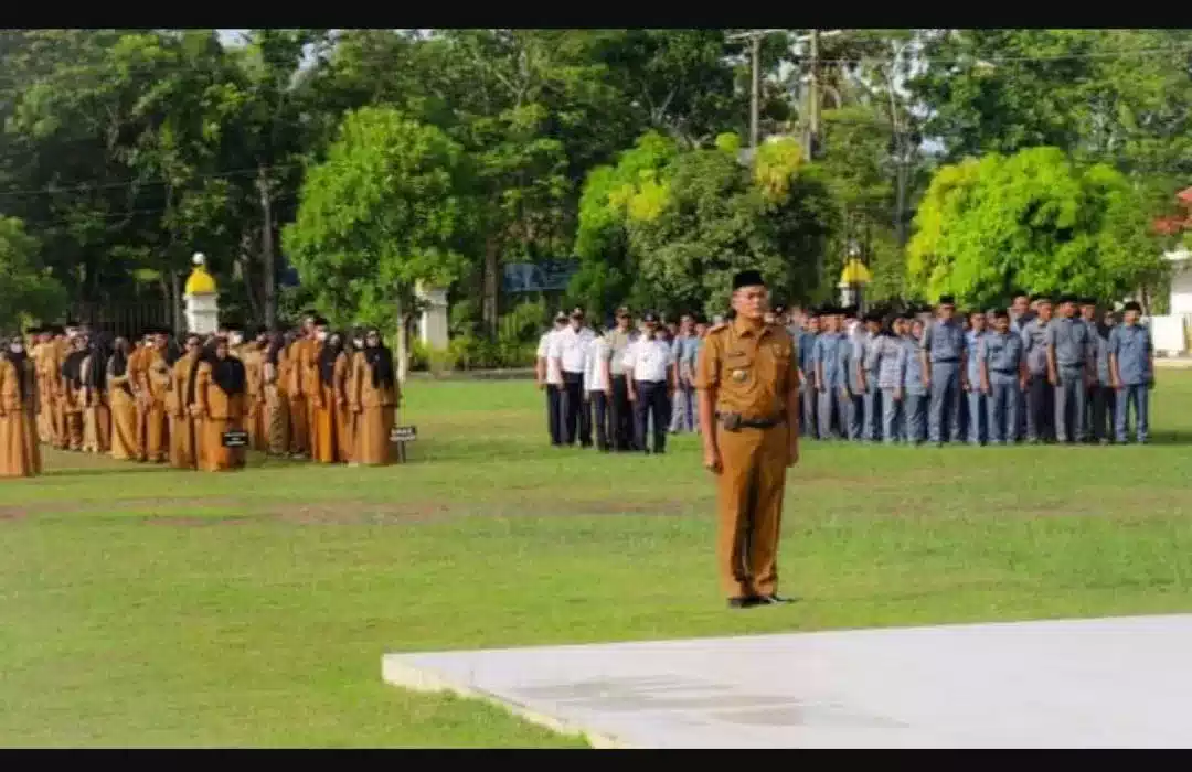 Walikota Tanjung Balai Pimpin Apel Perdana Pasca Idul Fitri 1444 H I Teras Media