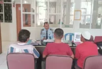 Bapas Subang Terima Penghadapan Tiga Klien Dari Lapas Purwakarta Guna Program Integrasi, (Selasa, 9/5/2023)