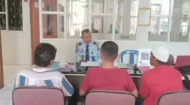 Bapas Subang Terima Penghadapan Tiga Klien Dari Lapas Purwakarta Guna Program Integrasi, (Selasa, 9/5/2023) 