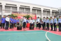 Keterangan foto : Lapas Banceuy Kementerian Hukum Dan HAM Jawa Barat Musnahkan Hasil Razia Blok Kamar Hunian, (Selasa, 9/5/2023)
