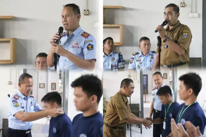 Keterangan foto : Lapas Cirebon melaksanakan pembukaan pelatihan kemandirian bersertifikat menjahit tingkat lanjutan dan mahir, Kamis (11/5/2023)