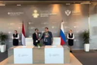Indonesia Dan Rusia Menandatangani Memorandum Of Understanding Kerjasama Di Bidang Hukum, (Sabtu, 13/5/2023)
