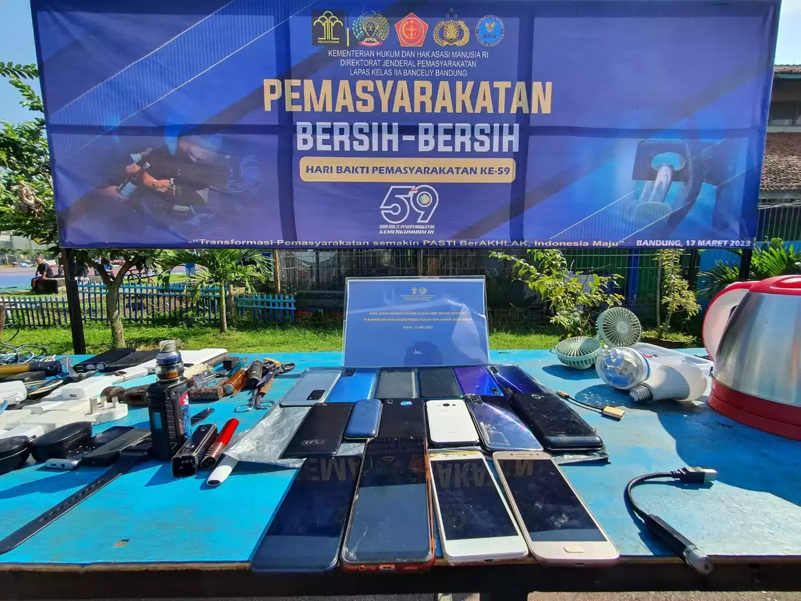 Lapas Banceuy Laksanakan Razia Kamar Hunian WBP, Begini Pentingnya I Teras Media