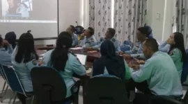 PK Bapas Subang melaksanakan Sidang Tim Pengamat Pemasyarakatan (TPP) dan diketuai oleh Kasubsi Bimbingan Klien Dewasa (BKD), Aris Oktapiaris, (Senin, 15/5/2023) 