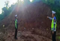 Foto : Jajaran Polres Lebak Cek Lokasi Galian