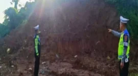 Foto : Jajaran Polres Lebak Cek Lokasi Galian