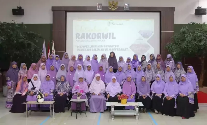 Pimpinan Wilayah Persaudaraan Muslimah (PW Salimah) Provinsi Sumatera Utara menggelar Rapat Koordinasi Wilayah (Rakorwil) Zona 1, (Selasa, 16/5/2023) 