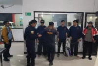 Sebanyak 14 orang Narapidana dipindahkan ke Pulau Nusakambangan Buntut penipuan online, (Selasa, 16/5/2023)