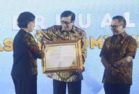 Kementerian Hukum dan HAM (Kemenkumham) berhasil meraih penghargaan atas kinerja anggaran terbaik tahun 2022, (Rabu,17/05/2023)