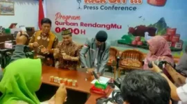 Pimpinan Wilayah Muhammadiyah (PWM) Jawa Tengah (Jateng) menargetkan penghimpunan qurban senilai Rp. 6,15 miliar, (Kamis, 18/5/2023) 