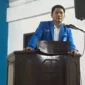 Keterangan foto : Rapen Agustinus AM Sinaga, dari arena Kongres XII GAMKI di Kota Ambon, Maluku, Kamis malam (18/05/2023)