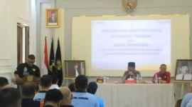 Keterangan Foto : Penguatan Tugas Dan Fungsi Staf Khusus Menteri Hukum Dan HAM Di Rutan Kelas I Bandung, (Jum'at, 19/5/2023) 