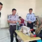 Kepala Lembaga Pemasyarakatan (Lapas) Kelas IIB Indramayu melaksanakan kunjungan kerja ke Balai Latihan Kerja (BLK), (Selasa, 23/5/2023) 