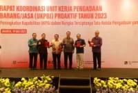 Kementerian Hukum dan Hak Asasi Manusia (Kemenkumham) menerima penghargaan atas pencapaian prestasi Terbaik Ke 2,(Rabu, 24/5/2023)