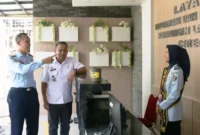 Keterangan foto : Lapas Kelas I Cirebon menyambut kunjungan dari Lapas Kelas I Palembang Yulius Sahruzah beserta tim Zona Integritas, Kamis (25/5/2023)