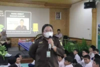 Keterangan foto : Kejaksaan Negeri (Kejari) Kota Malang melaksanakan program Jaksa Masuk Sekolah, Jumat (26/5/2023)