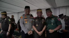 Keterangan foto : Kepala Kejaksaan Tinggi Sulawesi Selatan, Leonard Eben Ezer Simanjuntak, Jumat (26/5/2023)