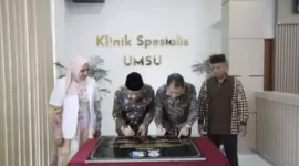 Ketua Umum PP Muhammadiyah Resmikan Klinik Spesialis FK UMSU, (Senin, 29/5/2023) 