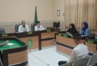 Proses persidangan Anak dilaksanakan secara terbuka dengan agenda pembacaan putusan oleh hakim, (Senin, 29/5/2023)