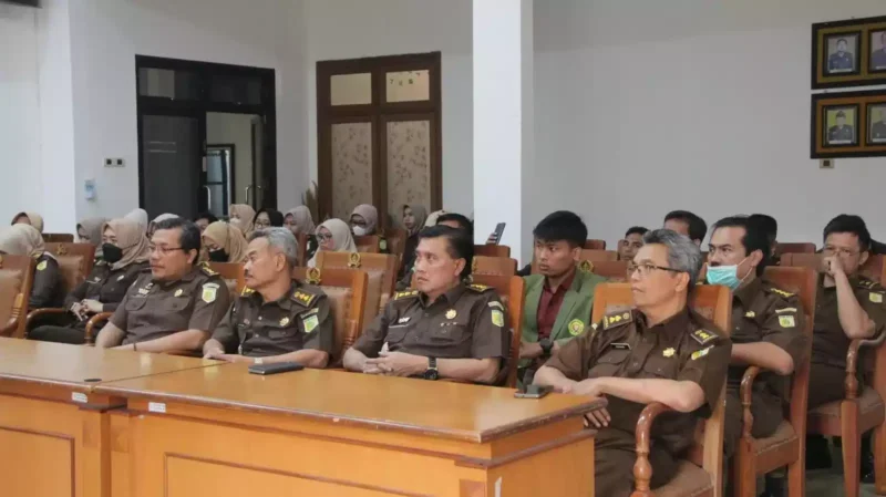 Keterangan foto : Kejaksaan Negeri (Kejari) Kota Malang melaksanakan siraman rohani atau ceramah, Senin (29/5/2023)