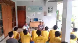Poto : Saat Budaya,  Agam Pamungkas, saat gelar Tausiah di Yayasan  Mata Hati