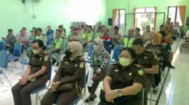 Keterangan foto : Kejaksaan Negeri Kota Malang melaksanakan kegiatan penyuluhan hukum, Selasa (30/5/2023)