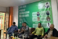 Keterangan foto : Anggota Ombudsman RI, Hery Susanto menjadi Keynote Speaker dalam Diskusi Kolaboratif Implementasi Pengawasan Layanan Publik di DKI Jakarta pada Selasa (31/5/2023)