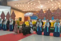 Poto : Edi Ruslani M. Pd, Saat memberikan wejangan kepada anak didiknya saat melakukan pelepasan