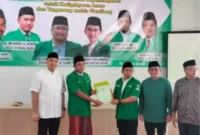 Keterangan foto : Bupati Tangerang Ahmed Zaki Iskandar menghadiri Konferensi Cabang (Konfercab) Gerakan Pemuda (GP) Ansor Kabupaten Tangerang, acara yang digelar pada Senin (01/05/2023)