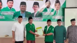 Keterangan foto : Bupati Tangerang Ahmed Zaki Iskandar menghadiri Konferensi Cabang (Konfercab) Gerakan Pemuda (GP) Ansor Kabupaten Tangerang, acara yang digelar pada Senin (01/05/2023)