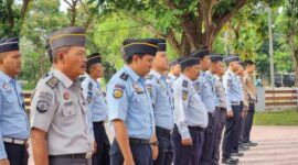 Keterangan foto : Jajaran Lapas Indramayu Tandatangani Komitmen Pelaksanaan Tugas dan Fungsi Petugas Pemasyarakatan, Senin (29/5/2023)