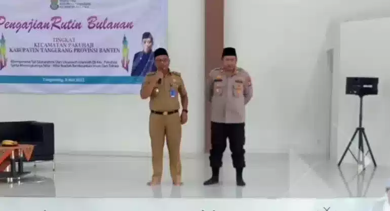 Pasca Lebaran,Pemerintah Kecamatan Pakuhaji Kembali Melaksanakan Pengajian Bulanan I Teras Media