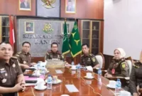 Foto : Ekspos Perkara Penghentian Penuntutan Berdasarkan Keadilan Restorative Justice di Wilayah Hukum Kejaksaan Banten Selasa (9/5).