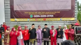 Foto : PDIP Kabupaten Tangerang resmi daftarkan 55 bacaleg 2024 ke KPU Kabupaten Tangerang Kamis (11/5/2023).