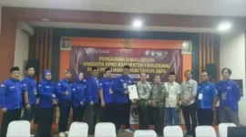 Foto: Pengajuan Bakal Calon Anggota DPRD Kabupaten Tangerang pada Pemilu 2024.