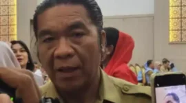 Keterangan Foto: Wawancara doorstop Al Muktabar seusai mengikuti Rapat Koordinasi Pengendalian Inflasi Daerah secara virtual di Ruang Rapat Gubernur, KP3B, Curug, Kota Serang. Senin, (15/05/2023).