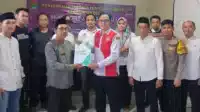 Kades Kramat Pakuhaji Serahkan LPPD Akhir Masa Jabatan, H.Nur Alam Siap Mencalonkan Kembali I Teras Media