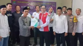 Keterangan Foto: Musdes LPPD Akhir Masa Jabatan Kepala Desa Kramat Kecamatan Pakuhaji Jum'at (19/5).