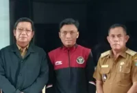 Foto : Dewan Pembina Bersama Ketua KOK Rajeg Apresiasi Atlet Adi Darmawan Laksono Peraih Medali Emas.