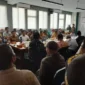 Foto : Rapat Teknis Persiapan Penertiban dan relokasi PKL di Sepatan. Senin (22/5).