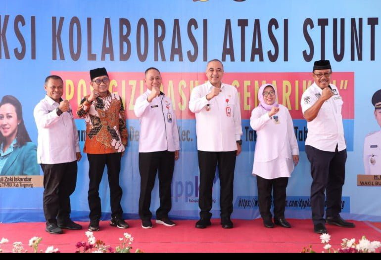 Pemkab Tangerang Gelar Aksi Kolaborasi Atasi Stunting “POS GIZI DASHAT ...