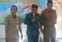 Keterangan Foto: Ketua DPRD Kabupaten Tangerang saat isi acara Wisada & Pelepasan PAUD Kecamatan Kosambi Peserta Didik Tahun Pelajaran 2022/2023 di Rumah Makan Saung Ibu Teluknaga, Selasa 30 Mei 2023.