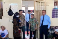 Kepala Divisi Pemasyarakatan Kusnali menerima langsung kedatangan Kepala Perwakilan Ombudsman Jabar Dan Satriana yang didampinig oleh Asisten Pengaduan Masyarakat Siti Julaeha dan Pemeriksa Laporan Ujang S, (Rabu, 3/5/2023)